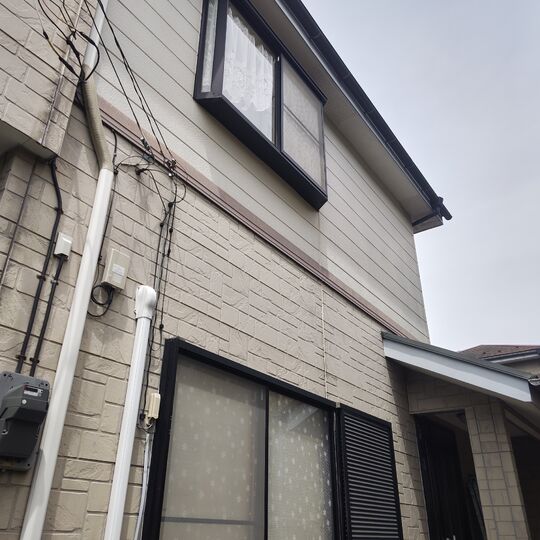 佐倉市　外壁塗装工事前
